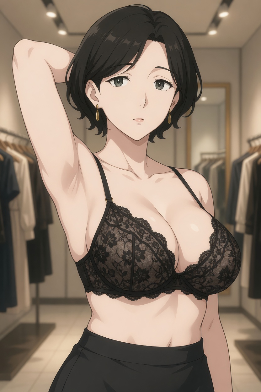 脇見せ 黒